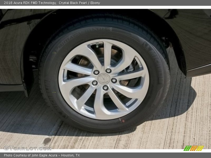 Crystal Black Pearl / Ebony 2018 Acura RDX FWD Technology