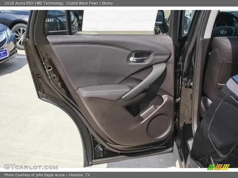 Crystal Black Pearl / Ebony 2018 Acura RDX FWD Technology