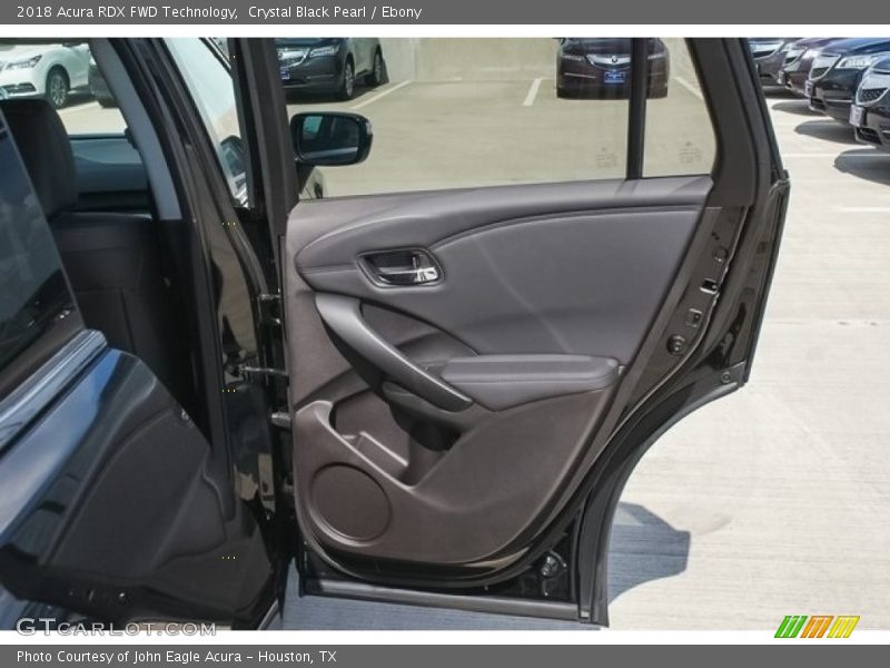 Crystal Black Pearl / Ebony 2018 Acura RDX FWD Technology