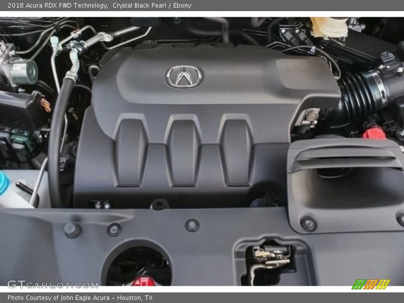 Crystal Black Pearl / Ebony 2018 Acura RDX FWD Technology