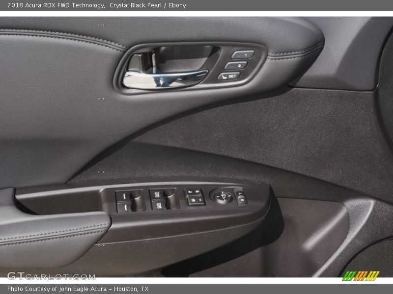 Crystal Black Pearl / Ebony 2018 Acura RDX FWD Technology