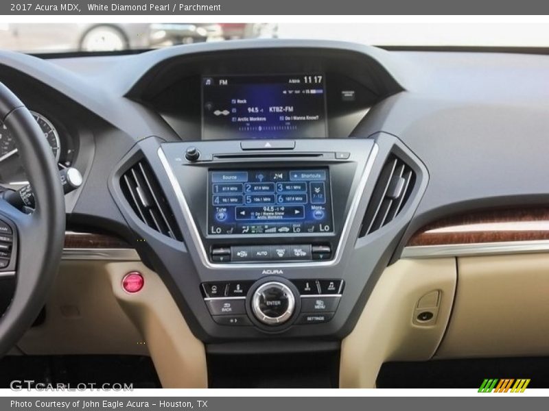 Controls of 2017 MDX 