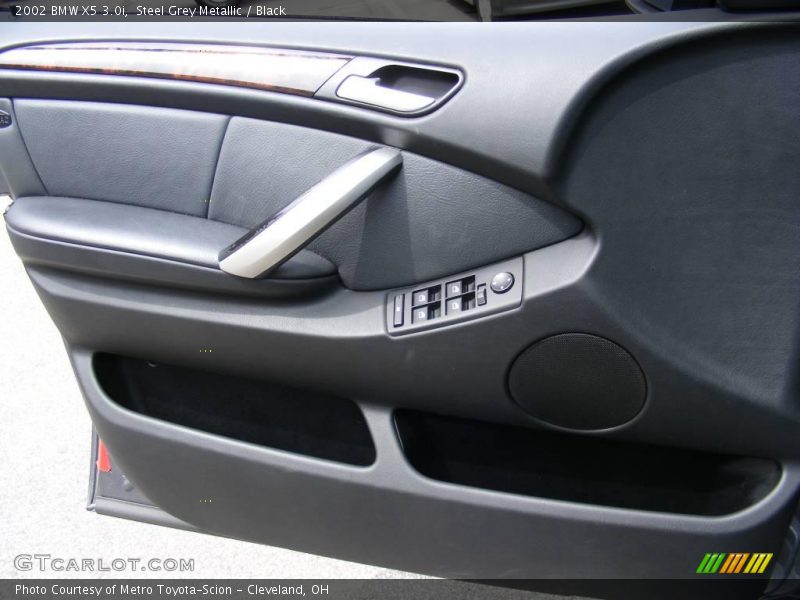 Steel Grey Metallic / Black 2002 BMW X5 3.0i