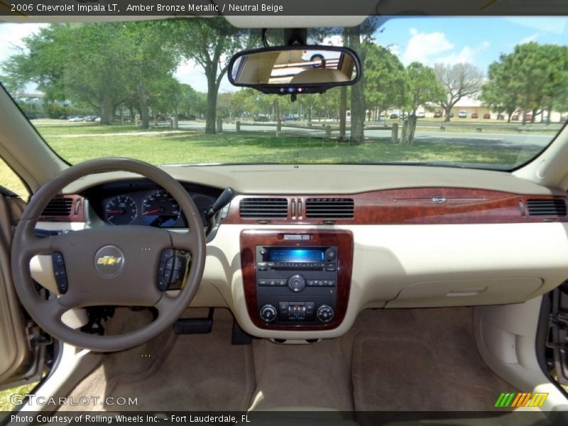 Amber Bronze Metallic / Neutral Beige 2006 Chevrolet Impala LT