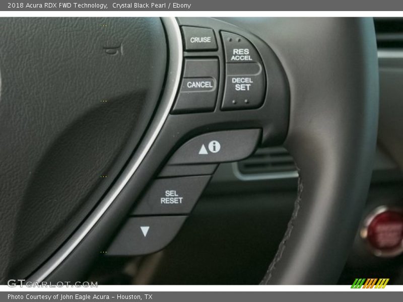 Crystal Black Pearl / Ebony 2018 Acura RDX FWD Technology
