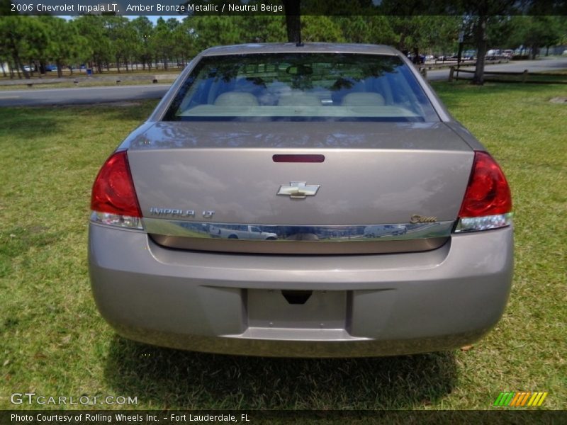 Amber Bronze Metallic / Neutral Beige 2006 Chevrolet Impala LT