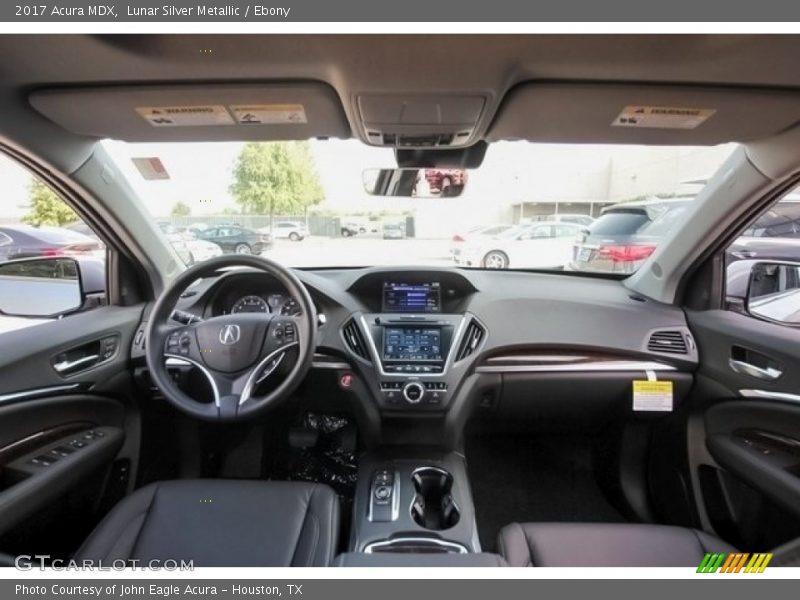 Lunar Silver Metallic / Ebony 2017 Acura MDX