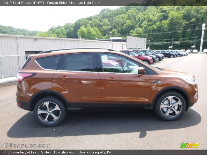 Canyon Ridge / Medium Light Stone 2017 Ford Escape SE 4WD