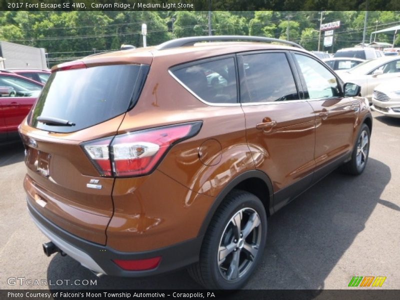 Canyon Ridge / Medium Light Stone 2017 Ford Escape SE 4WD