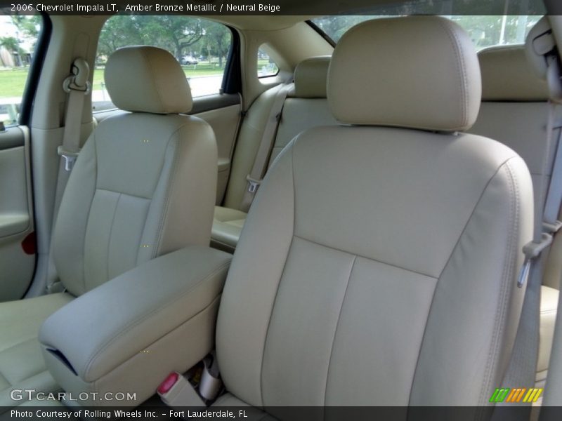 Amber Bronze Metallic / Neutral Beige 2006 Chevrolet Impala LT