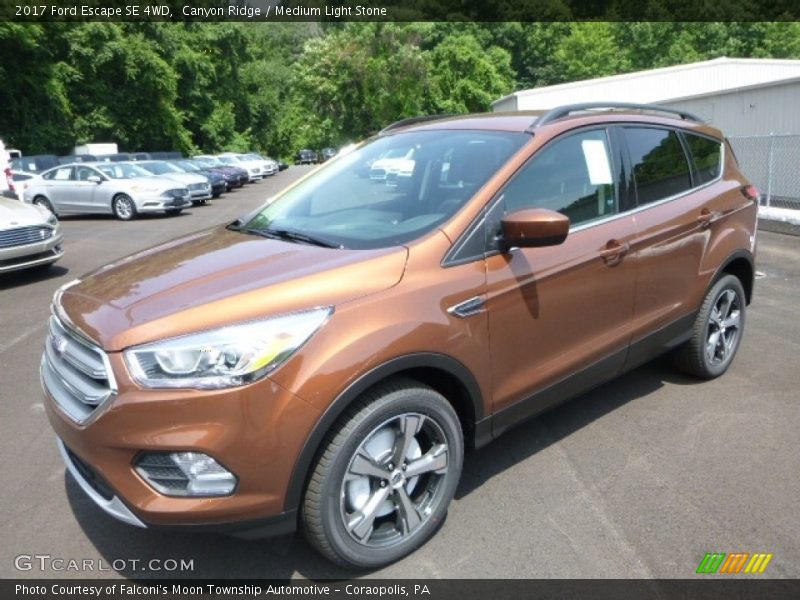 Canyon Ridge / Medium Light Stone 2017 Ford Escape SE 4WD