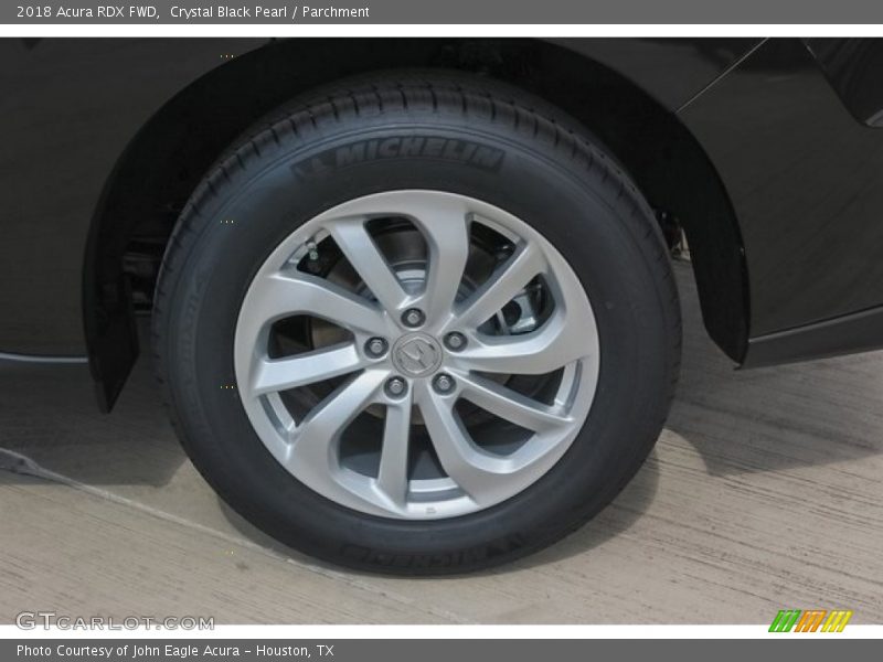 Crystal Black Pearl / Parchment 2018 Acura RDX FWD