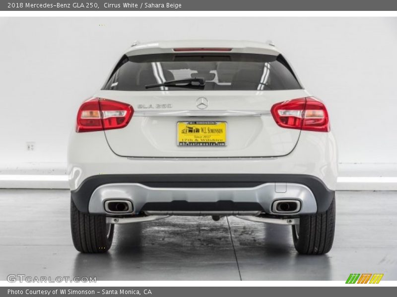 Cirrus White / Sahara Beige 2018 Mercedes-Benz GLA 250