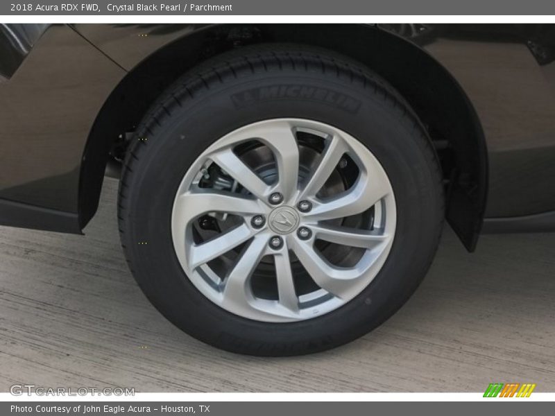 Crystal Black Pearl / Parchment 2018 Acura RDX FWD