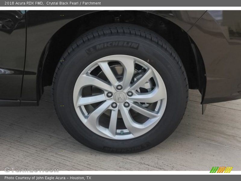 Crystal Black Pearl / Parchment 2018 Acura RDX FWD