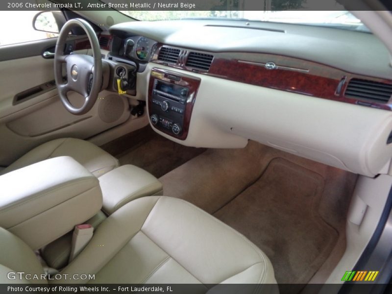 Amber Bronze Metallic / Neutral Beige 2006 Chevrolet Impala LT