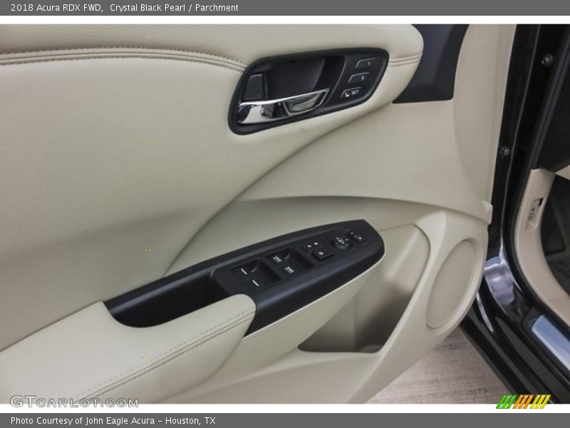 Crystal Black Pearl / Parchment 2018 Acura RDX FWD