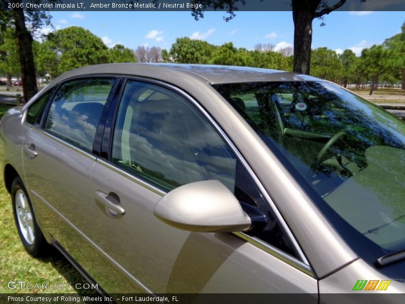 Amber Bronze Metallic / Neutral Beige 2006 Chevrolet Impala LT