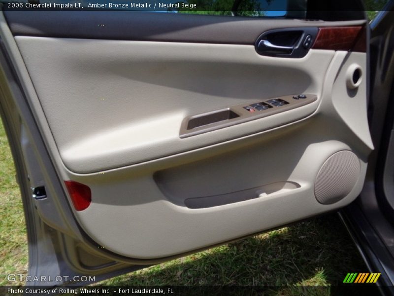 Amber Bronze Metallic / Neutral Beige 2006 Chevrolet Impala LT
