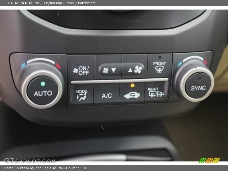 Crystal Black Pearl / Parchment 2018 Acura RDX FWD