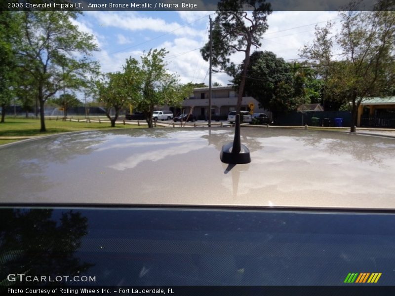 Amber Bronze Metallic / Neutral Beige 2006 Chevrolet Impala LT