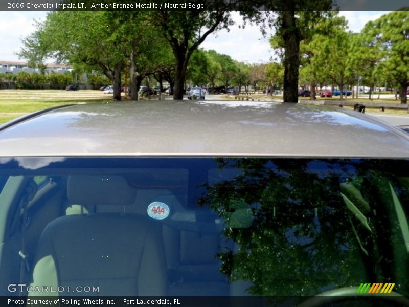 Amber Bronze Metallic / Neutral Beige 2006 Chevrolet Impala LT