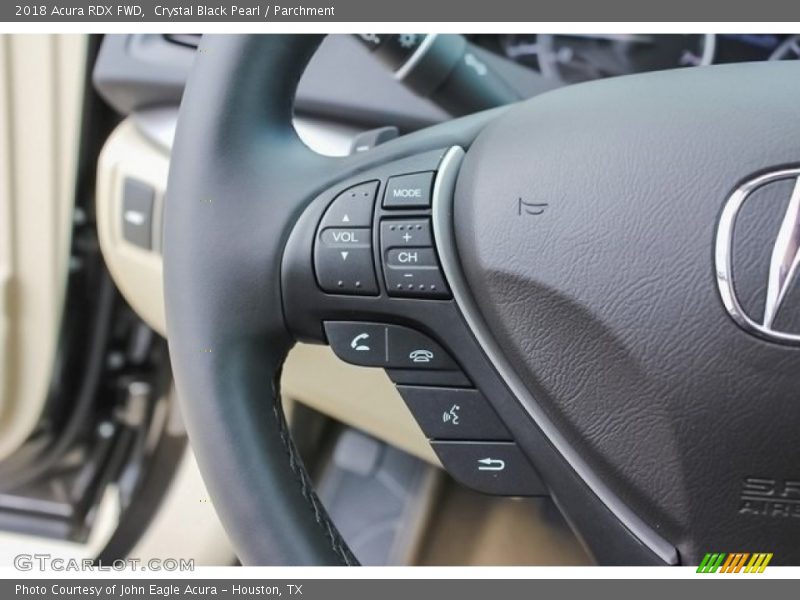 Crystal Black Pearl / Parchment 2018 Acura RDX FWD