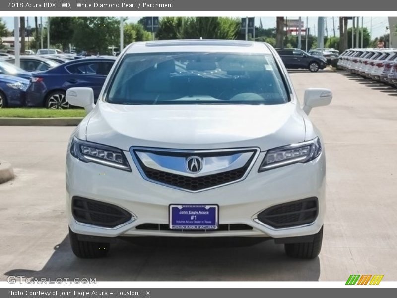 White Diamond Pearl / Parchment 2018 Acura RDX FWD