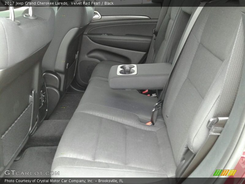 Velvet Red Pearl / Black 2017 Jeep Grand Cherokee Laredo