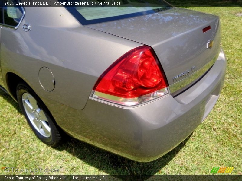 Amber Bronze Metallic / Neutral Beige 2006 Chevrolet Impala LT