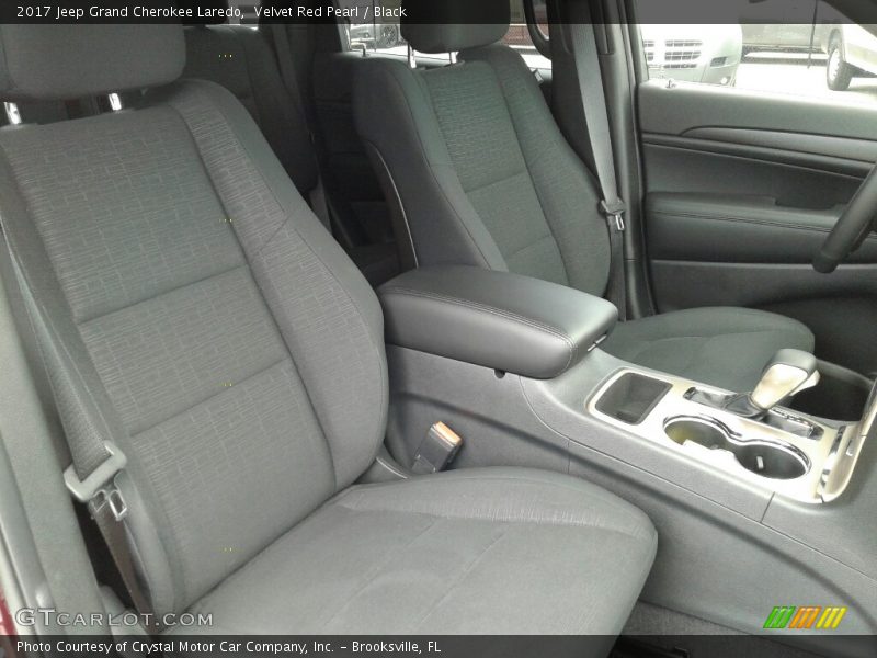 Velvet Red Pearl / Black 2017 Jeep Grand Cherokee Laredo