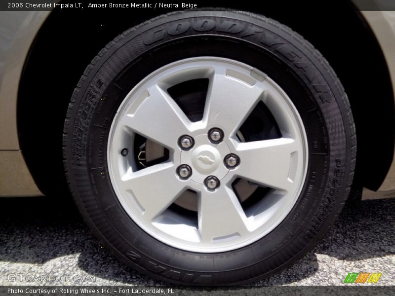 Amber Bronze Metallic / Neutral Beige 2006 Chevrolet Impala LT