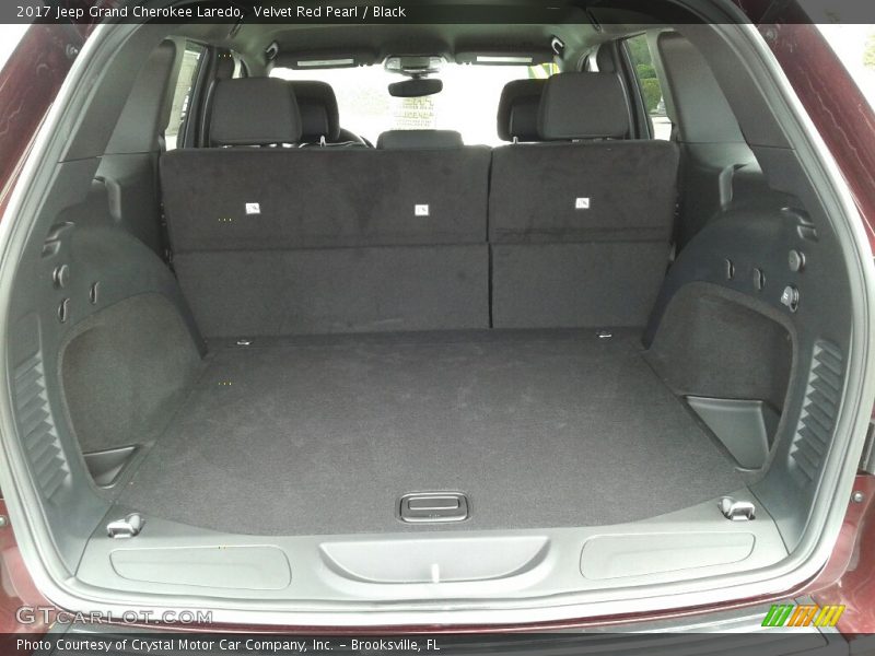 Velvet Red Pearl / Black 2017 Jeep Grand Cherokee Laredo