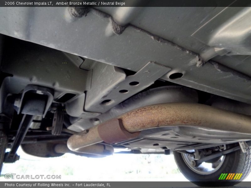 Amber Bronze Metallic / Neutral Beige 2006 Chevrolet Impala LT