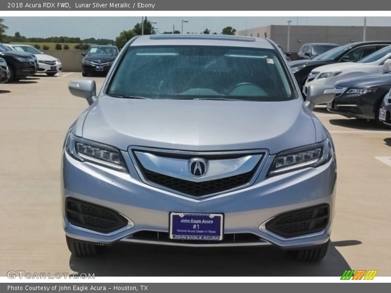 Lunar Silver Metallic / Ebony 2018 Acura RDX FWD