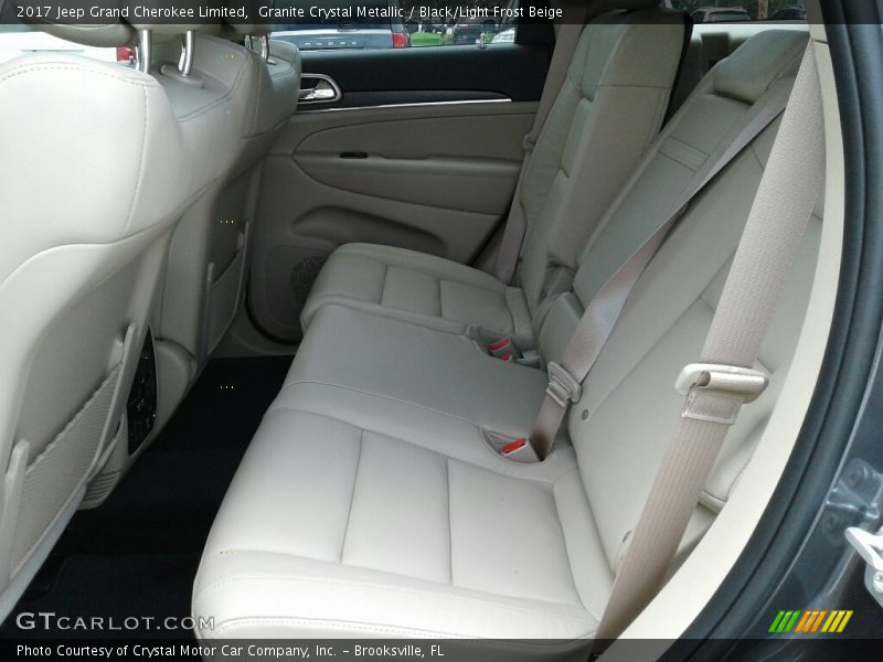 Granite Crystal Metallic / Black/Light Frost Beige 2017 Jeep Grand Cherokee Limited
