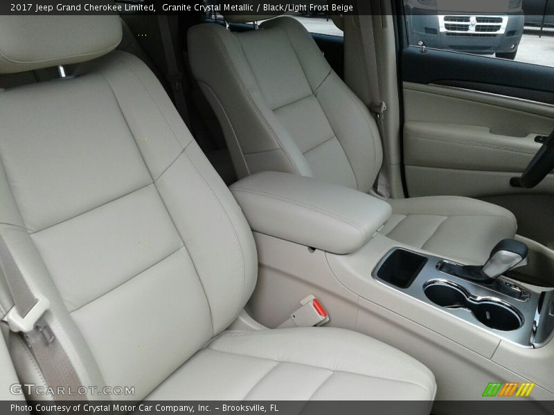 Granite Crystal Metallic / Black/Light Frost Beige 2017 Jeep Grand Cherokee Limited