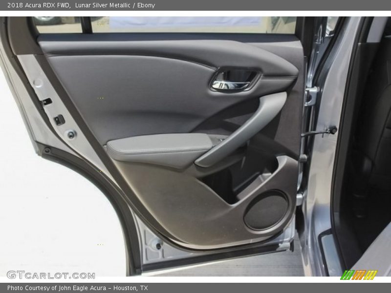 Lunar Silver Metallic / Ebony 2018 Acura RDX FWD