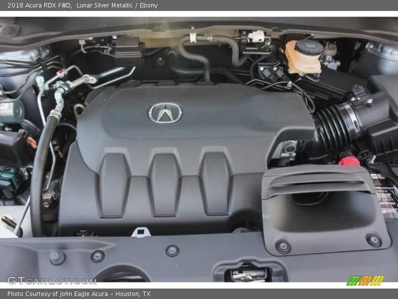 Lunar Silver Metallic / Ebony 2018 Acura RDX FWD