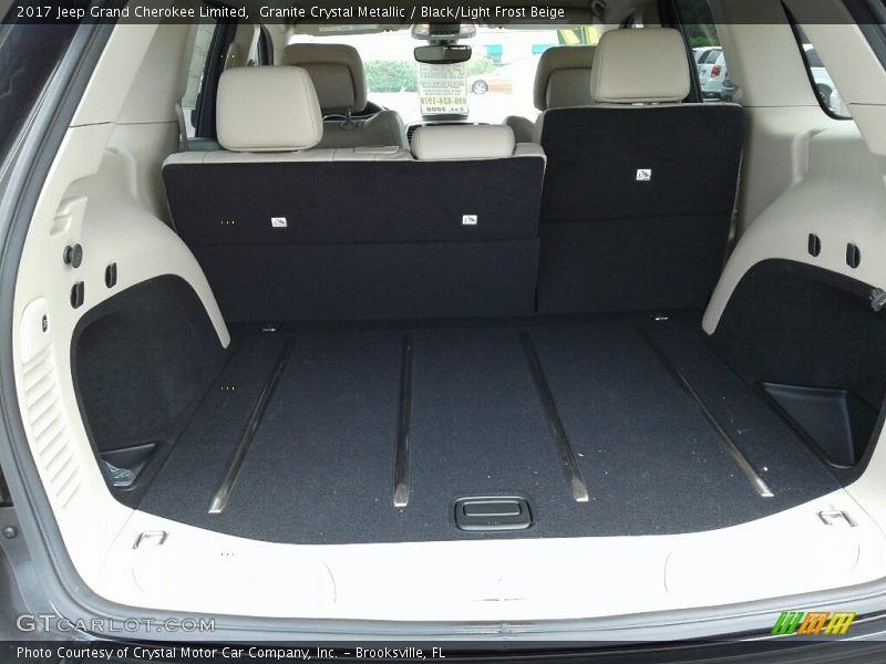Granite Crystal Metallic / Black/Light Frost Beige 2017 Jeep Grand Cherokee Limited