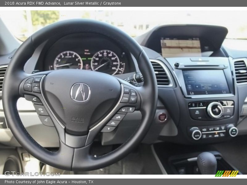 Lunar Silver Metallic / Graystone 2018 Acura RDX FWD Advance