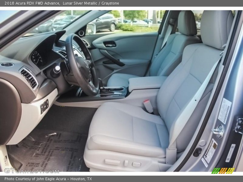 Lunar Silver Metallic / Graystone 2018 Acura RDX FWD Advance