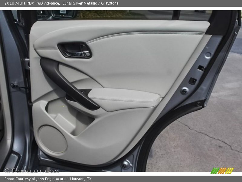 Lunar Silver Metallic / Graystone 2018 Acura RDX FWD Advance