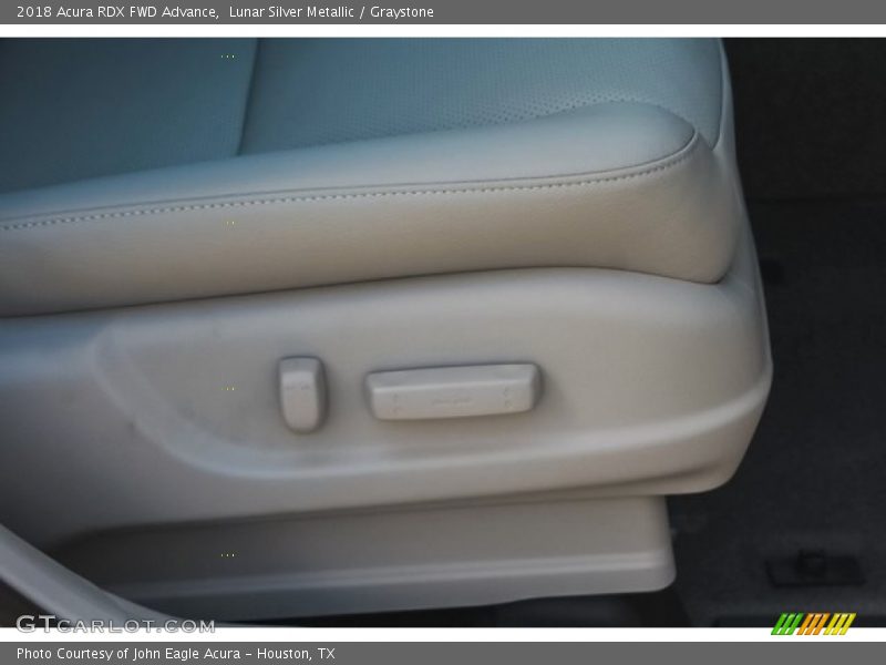 Lunar Silver Metallic / Graystone 2018 Acura RDX FWD Advance