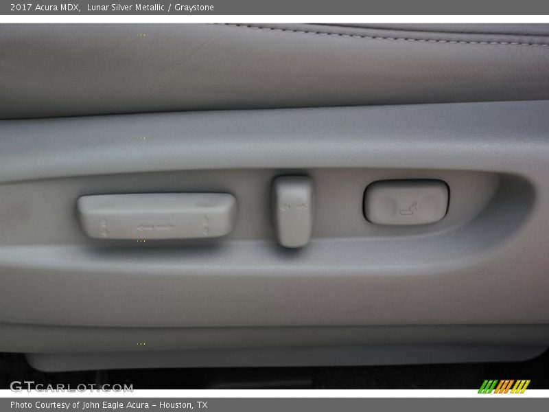 Lunar Silver Metallic / Graystone 2017 Acura MDX