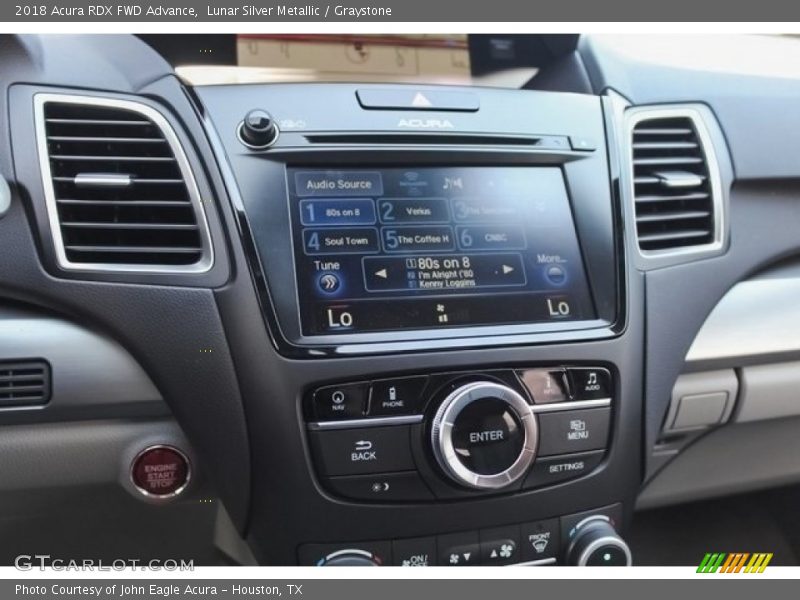 Lunar Silver Metallic / Graystone 2018 Acura RDX FWD Advance