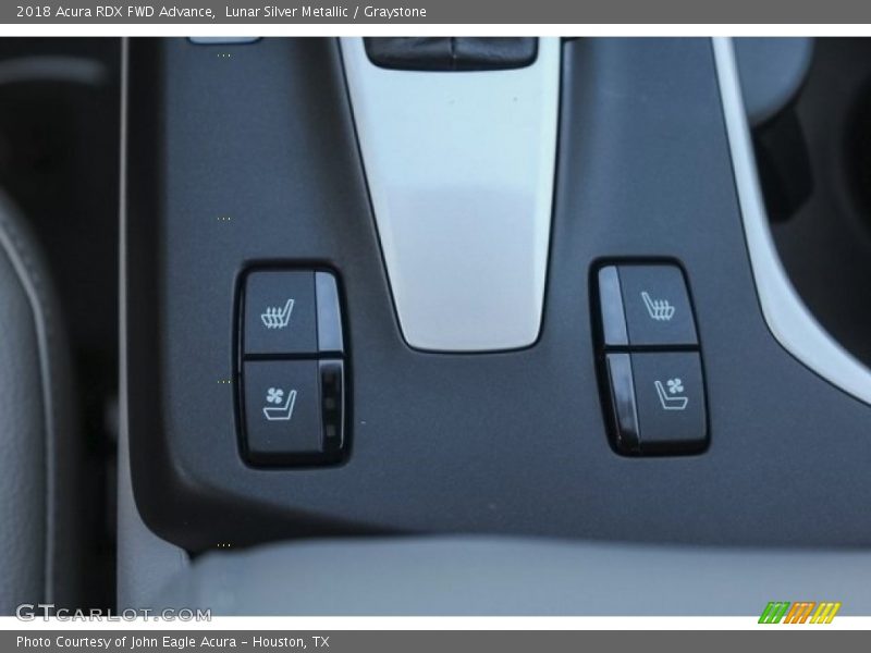 Lunar Silver Metallic / Graystone 2018 Acura RDX FWD Advance