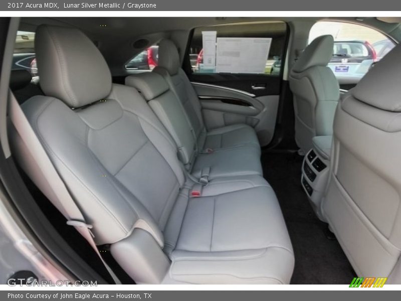 Lunar Silver Metallic / Graystone 2017 Acura MDX