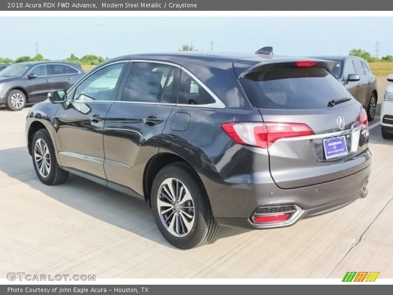 Modern Steel Metallic / Graystone 2018 Acura RDX FWD Advance