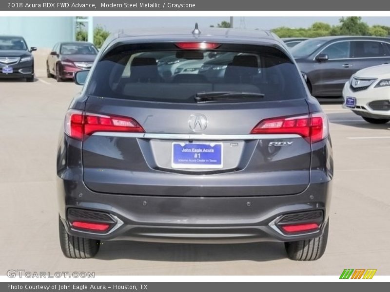 Modern Steel Metallic / Graystone 2018 Acura RDX FWD Advance